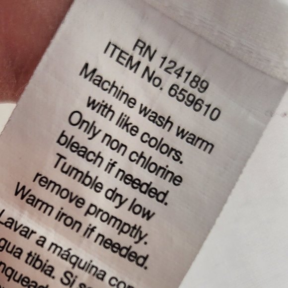 Kirkland Signature White Button Down Shirt Size Large - Picture 12 of 16